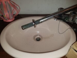 洗面排水管交換