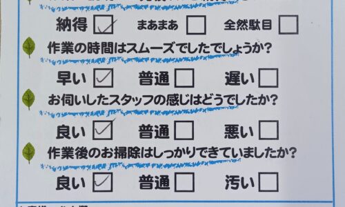 葵区平和　トイレレバー部増し締め