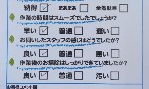 葵区千代田　トイレタンクから水漏れ