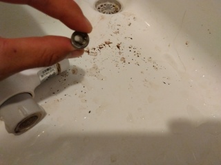 洗面水栓フィルター