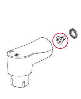 シャワーヘッド分解図