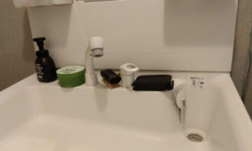 焼津市田尻北　洗面水栓水が出ない