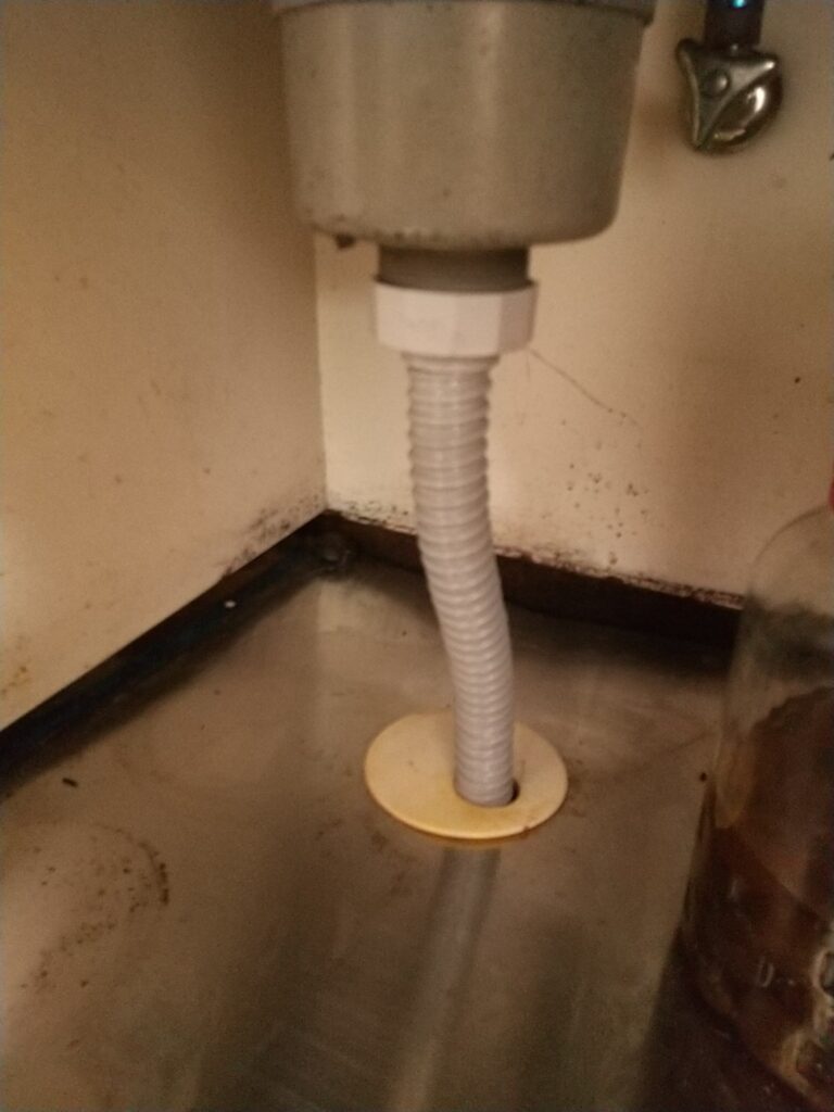 ジャバラホース交換後