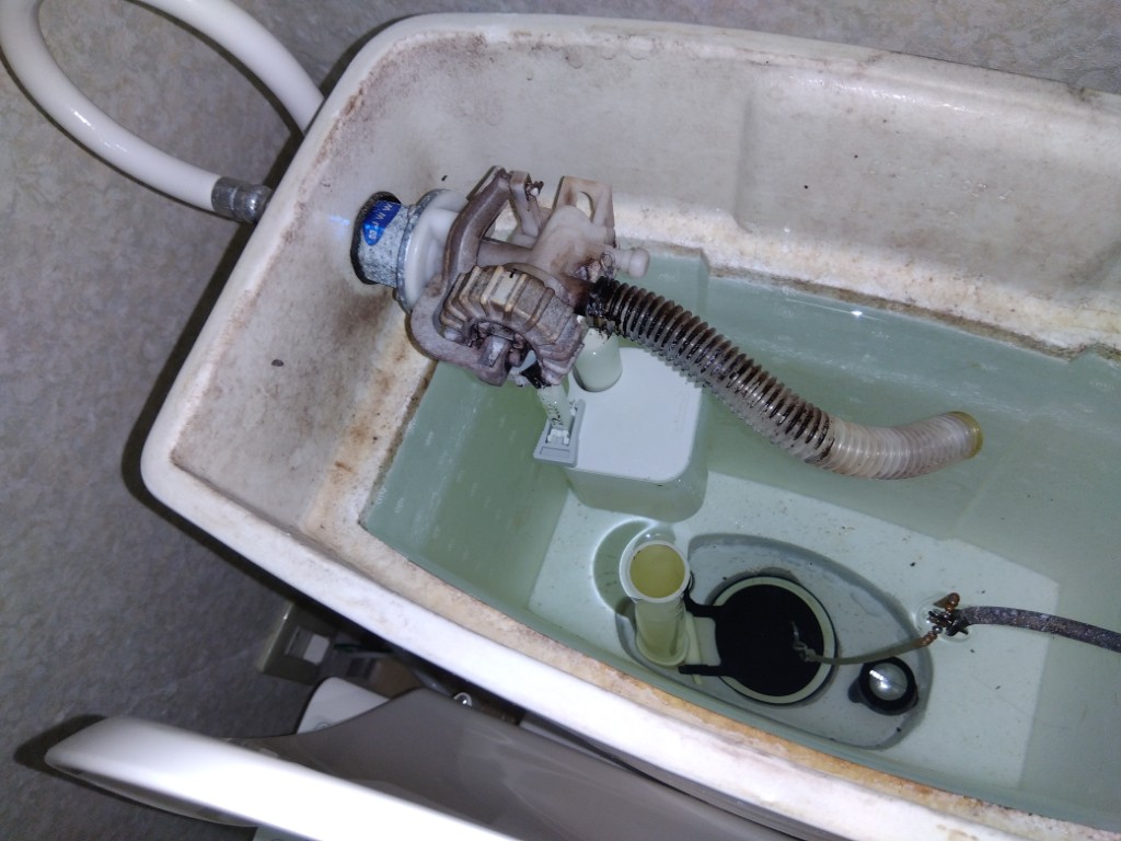 トイレボールタップ故障