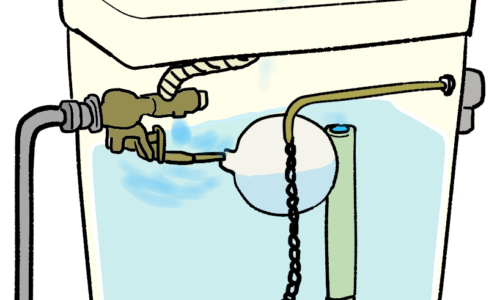 沼津市中沢田　トイレ修理