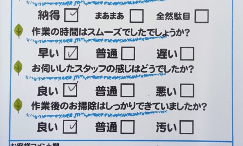 焼津市五ケ堀之内　トイレつまり