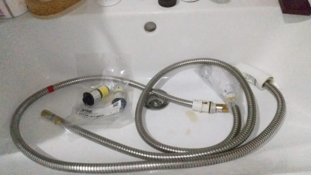 洗面水栓シャワーホース